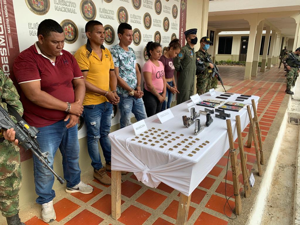 Los capturados serán enviados a la cárcel Las Mercedes.