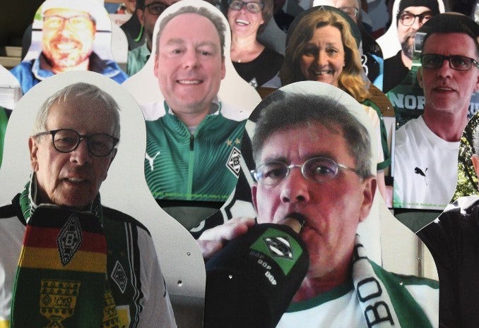 Hinchas cartón - Borussia Monchengladbach