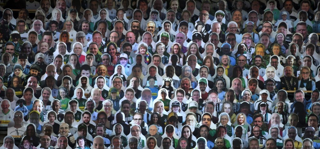 Hinchas cartón - Borussia Monchengladbach