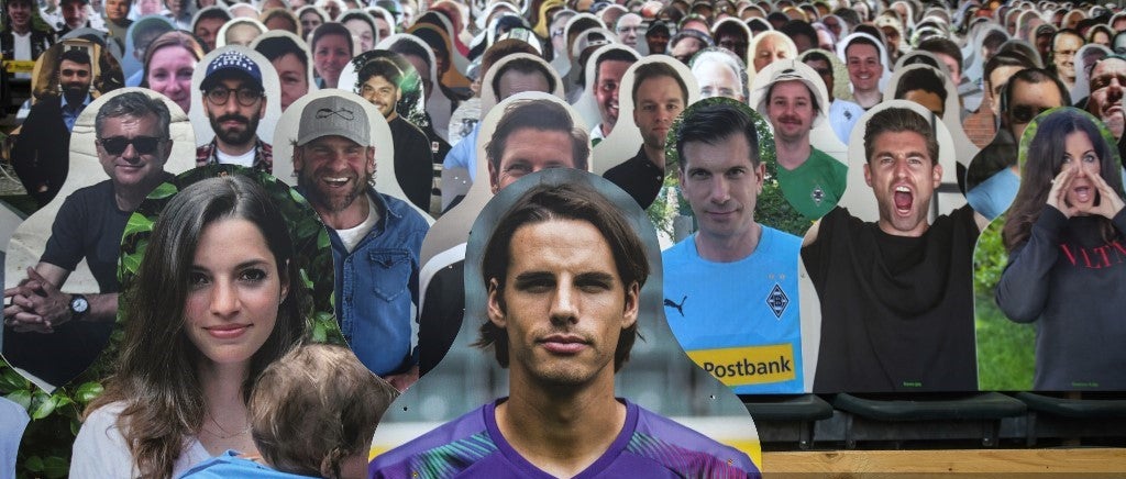 Hinchas cartón - Borussia Monchengladbach