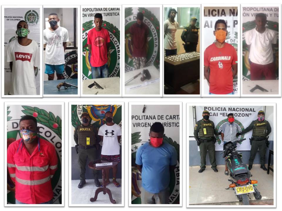 En barrios como El Ppozón, Mandela, Olaya Herrera, Villa Fany, Bicentenario, entre otros se desarrollaron los operativos