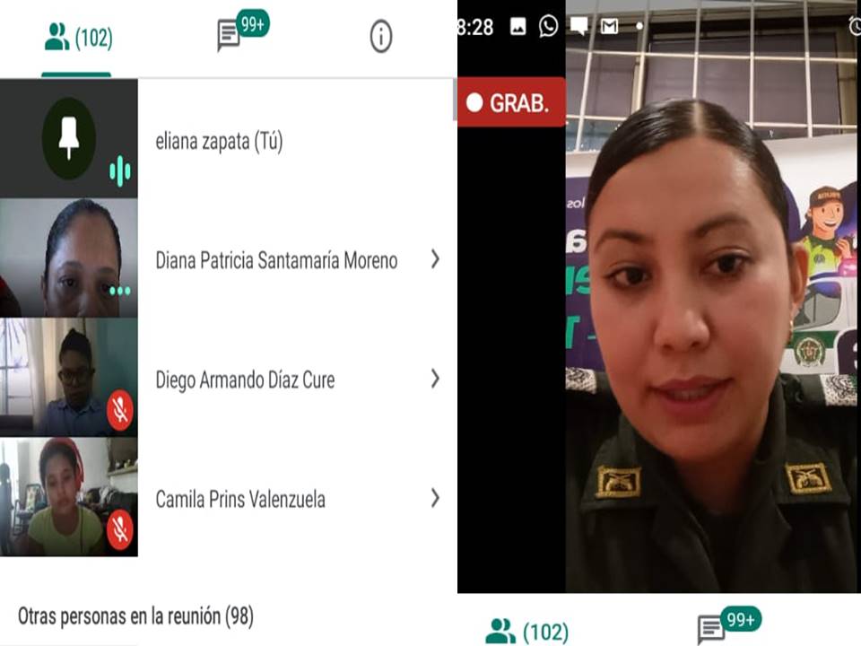 Una estrategia de la Policía de Bolívar en Magangué (Bolívar)