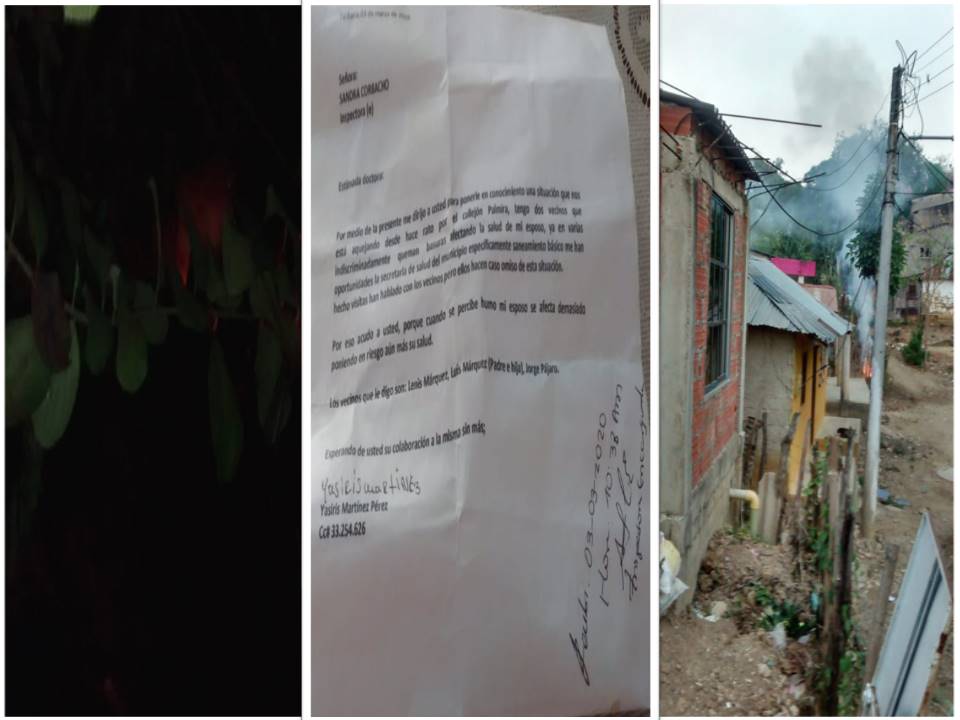 Callejón de la calle Palmina sector El Mamón