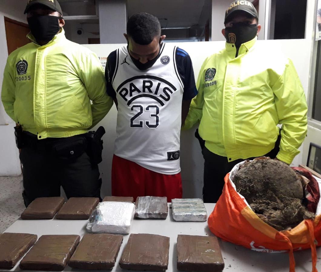 Papá de pupileto fue capturado por tráfico de estupefaciente