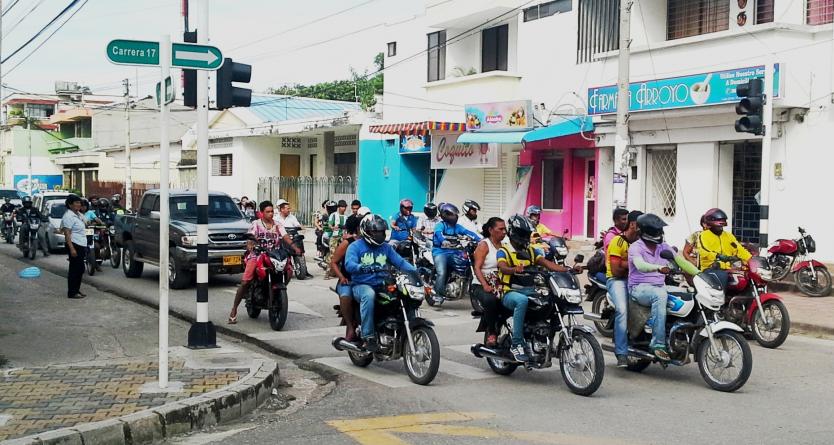 Un grupo de mototaxistas resultaron contagiados con COVID-19.