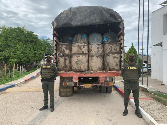 La carga está avaluados aproximadamente en 20 millones de pesos.