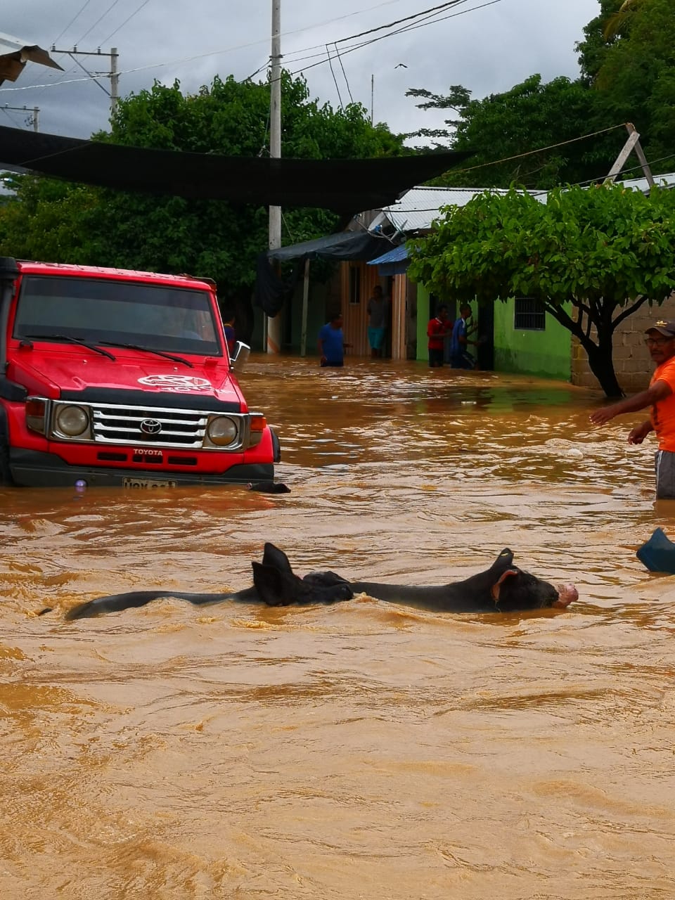 Las lluvias que se han presentado en la Serranía de San Lucas ha provocado el crecimiento de varias lagunas y el río.