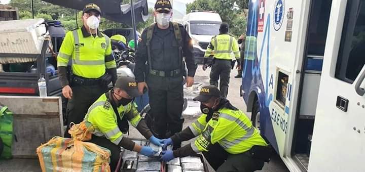 El comandante de la policía metropolitana de Santa Marta supervisó el operativo que se realizó sobre la 