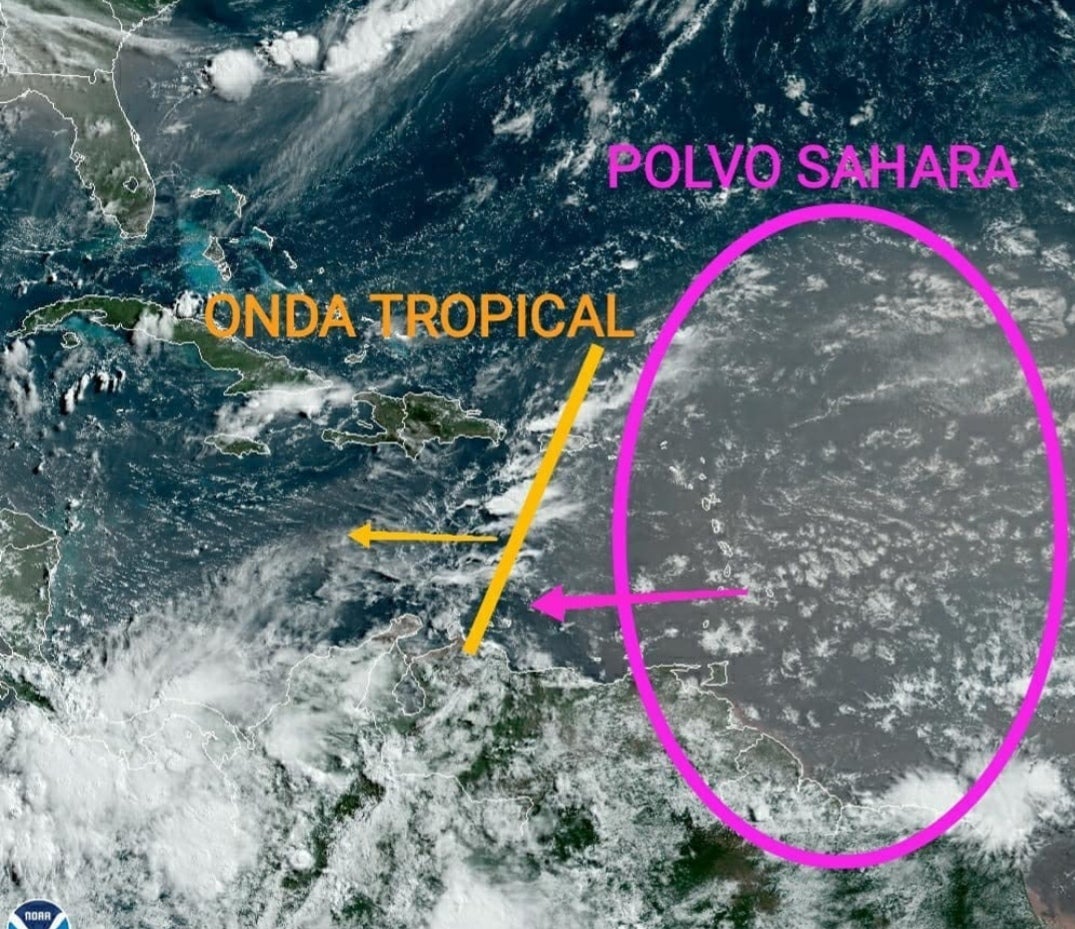 Se espera que este fin de semana se presente nueva ola del polvo del Sahara