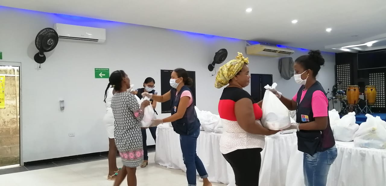 Es la segunda entrega que hace la Fundación Puerto de Cartagena en la cuarentena