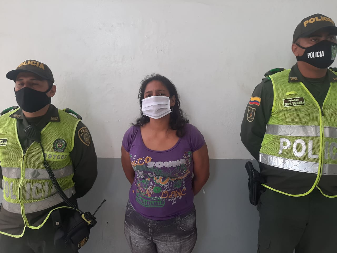 Capturada Hurto Menor