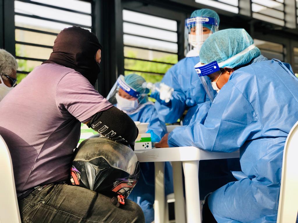 90 conductores resultaron contagiados