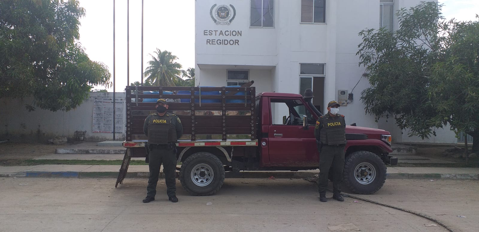 600 galones de ACPM, avaluados aproximadamente en 4 millones de pesos.