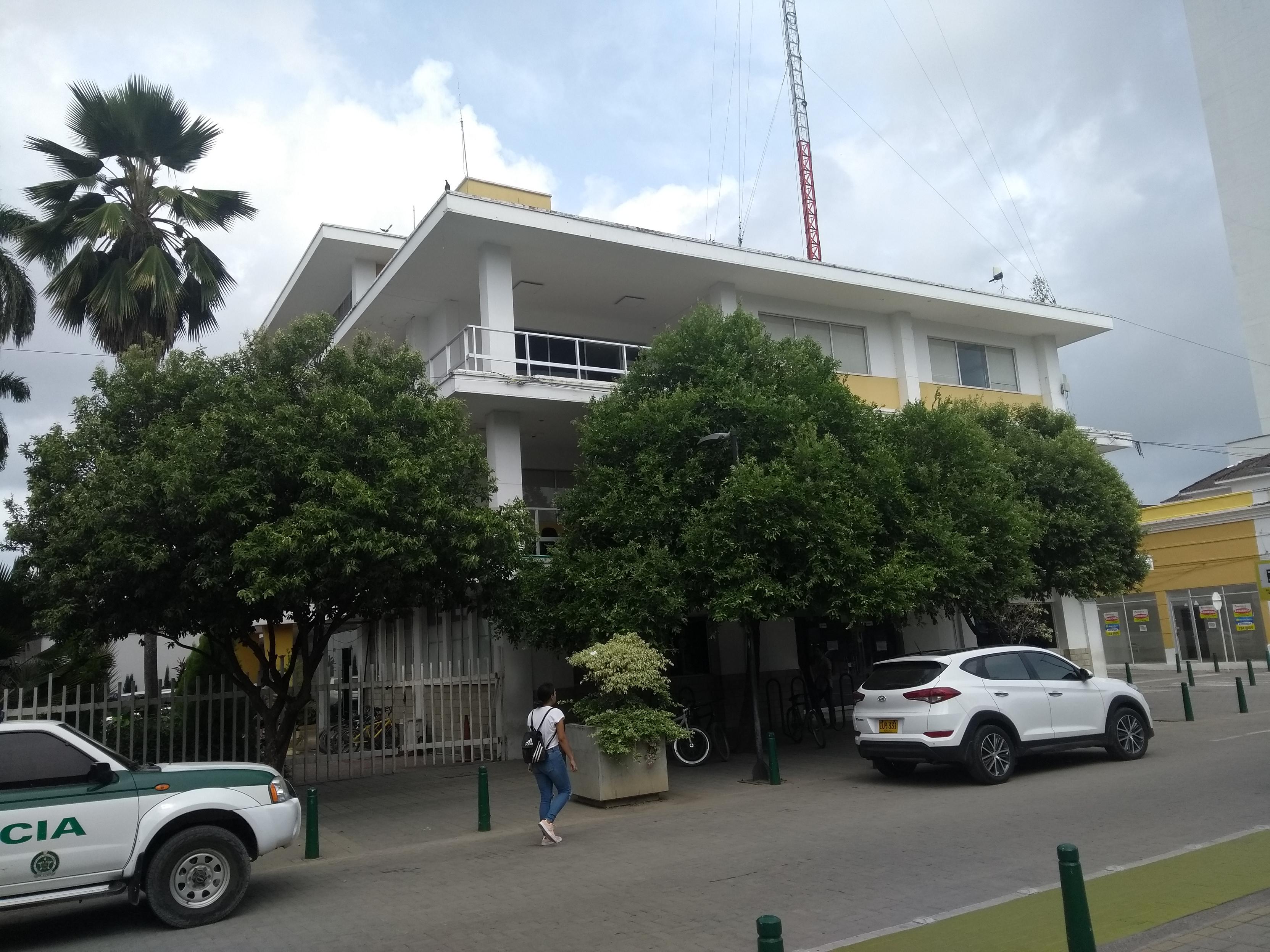 Desde hoy están cerradas las instalaciones de la Alcaldía.