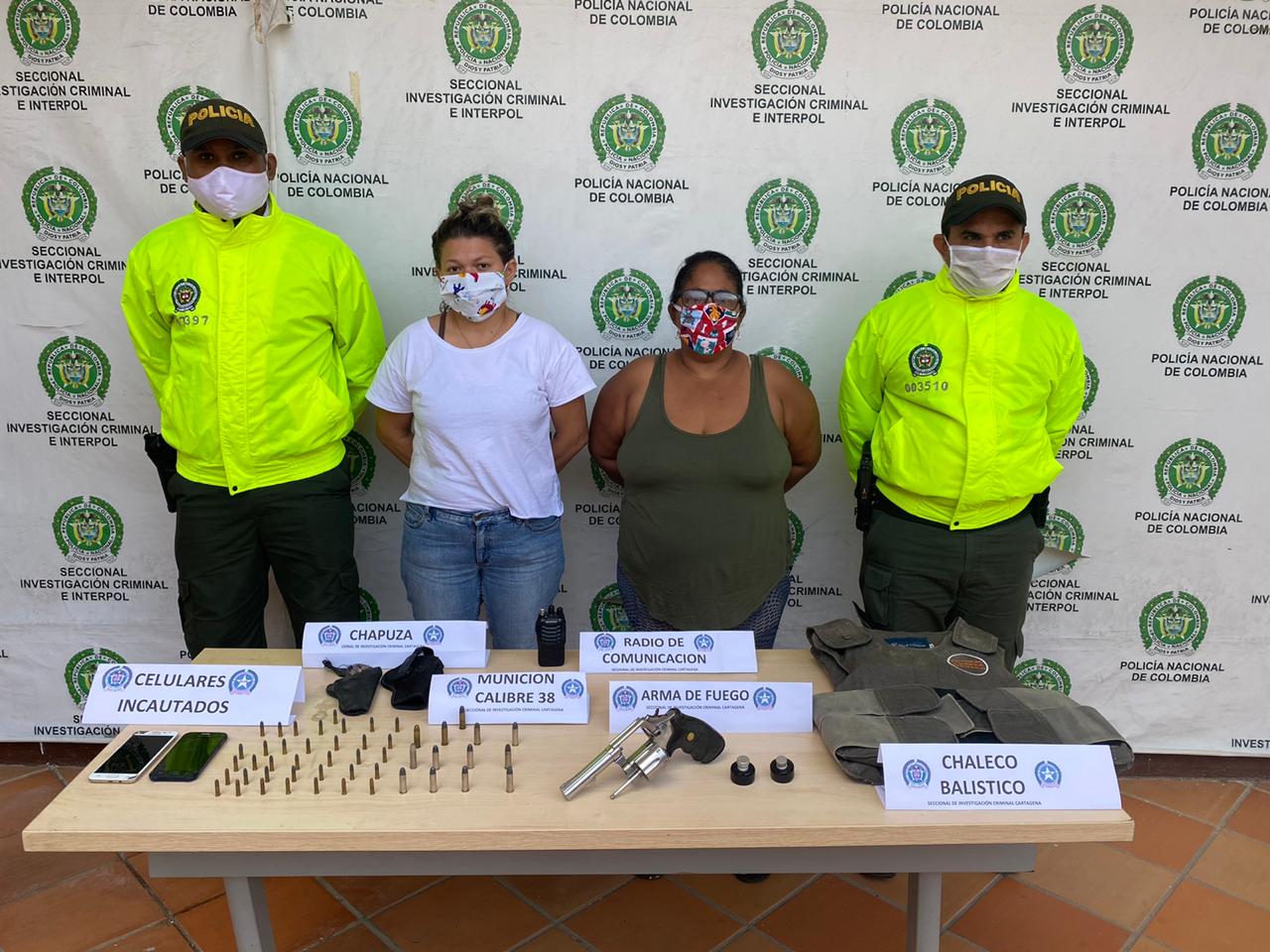 Deberán responder por el delito de porte, tráfico y fabricación de armas de fuego, municiones o explosivos