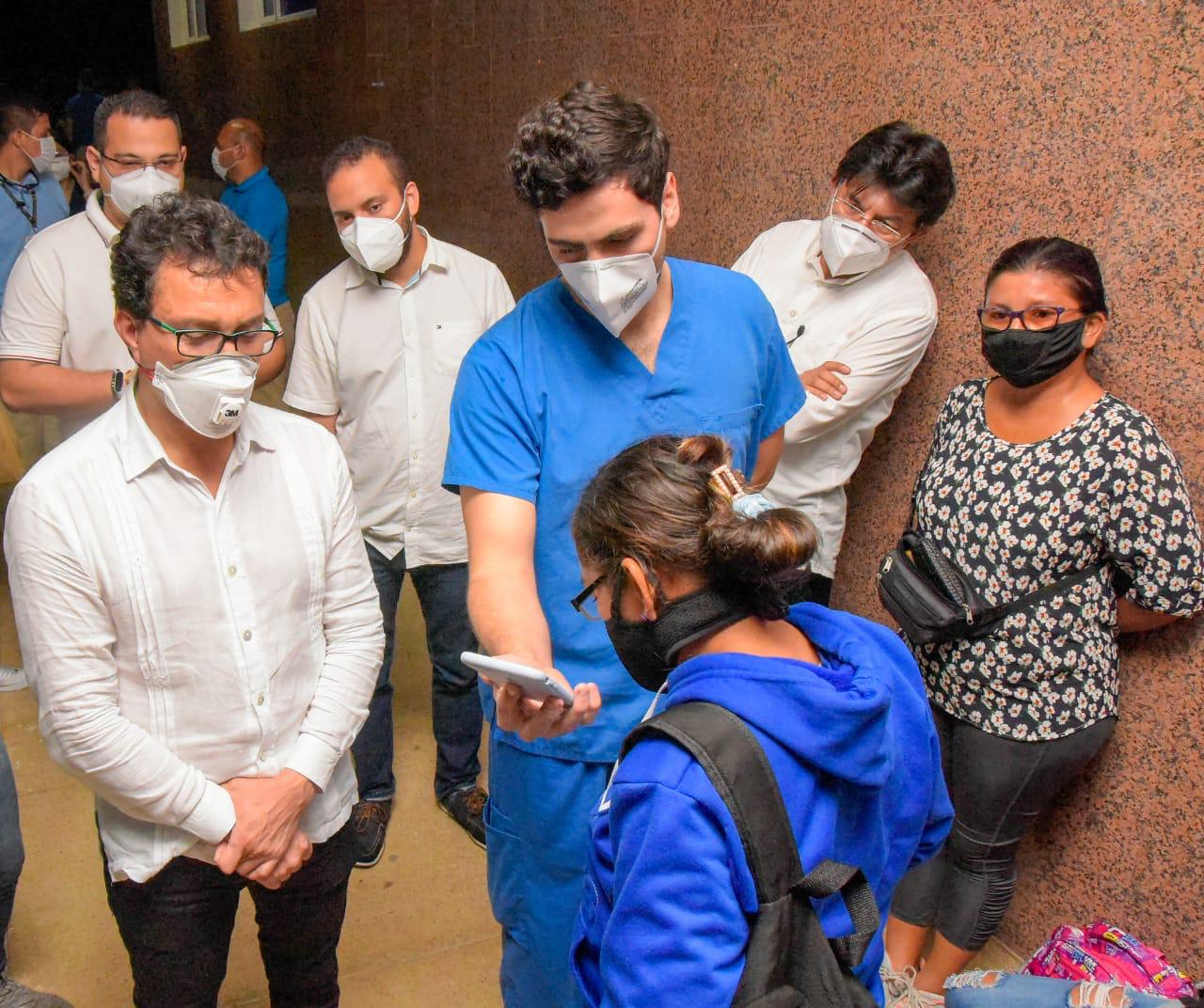 Los familiares agradecieron el acompañamiento de las autoridades