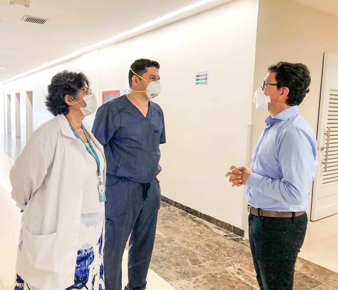 gobernador del Magdalena ha seguido paso a paso la recuperación y atención de los heridos por la tragedia de Tasajera