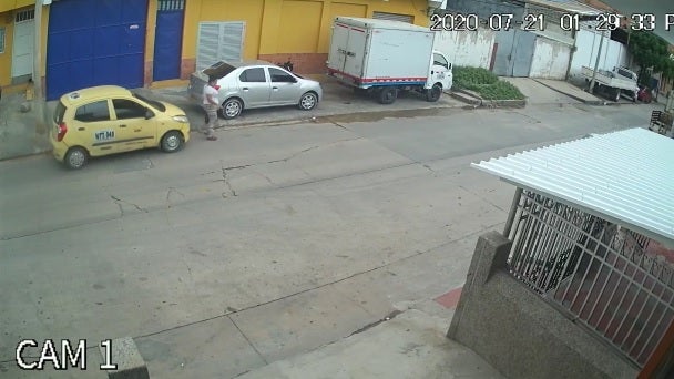 Taxi mujer arrollada