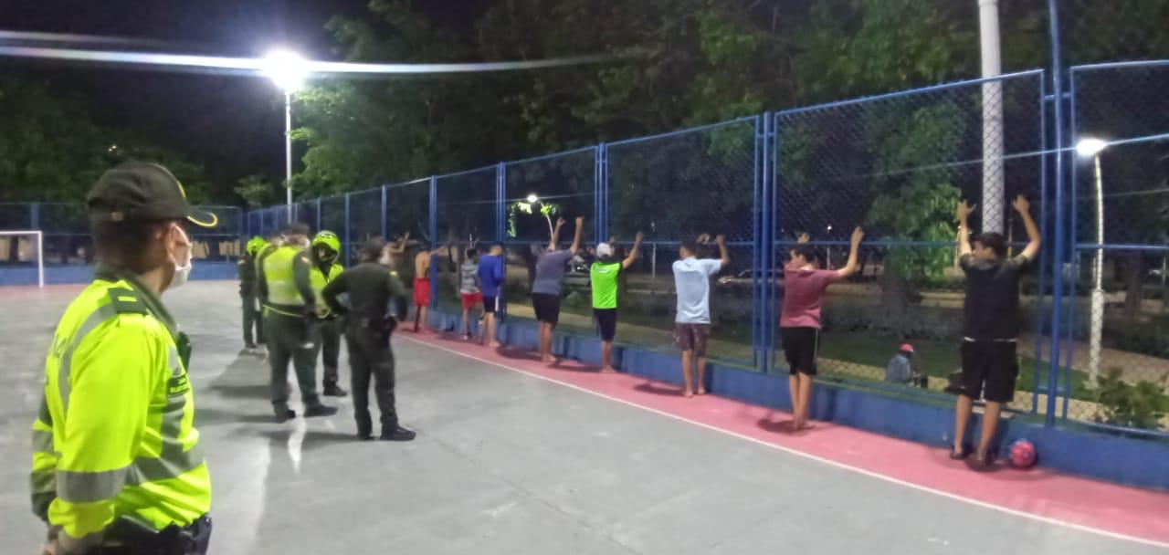 Los jóvenes fueron llevados a la UCJ como castigo.