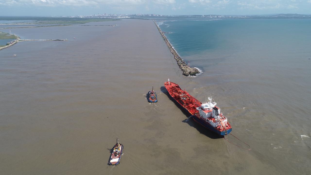 Buque Nordic Encallado