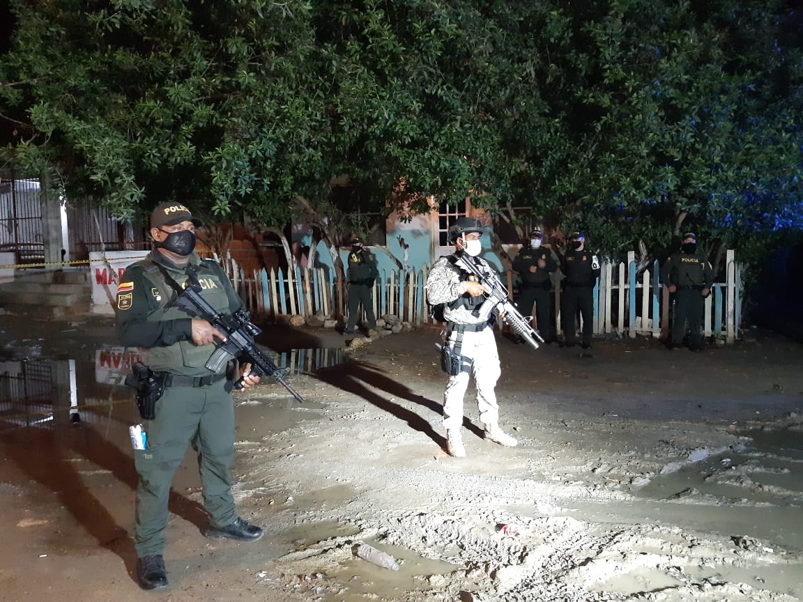 Policía, Infantería de marina y Gaula Militar