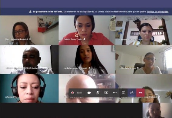 Primer grupo de apoyo pedagógico para la atención de población en condición de discapacidad