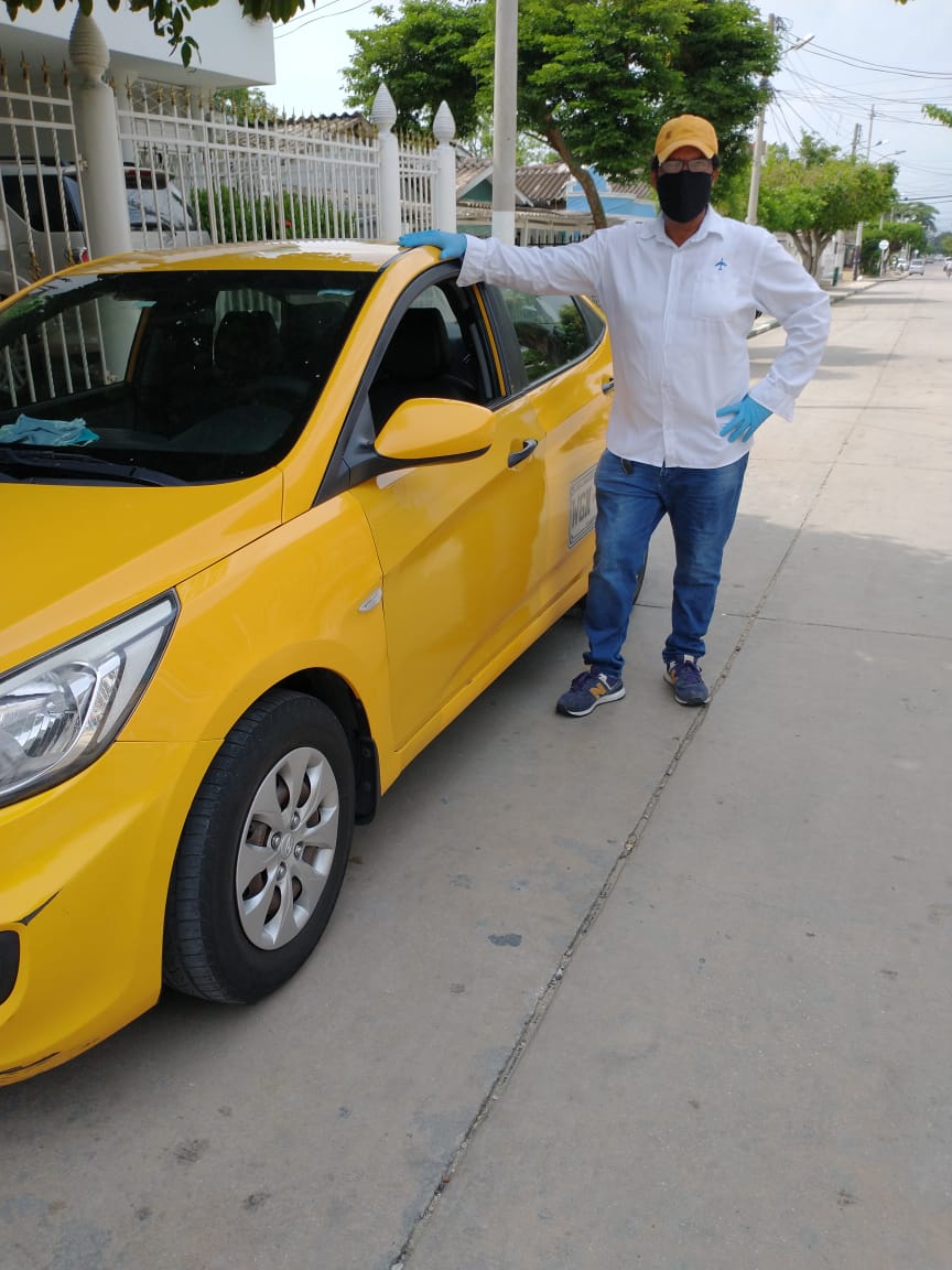 Capacitación a taxistas