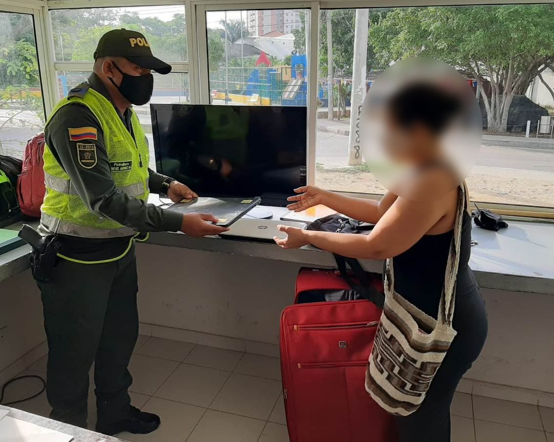 En una maleta los tenían