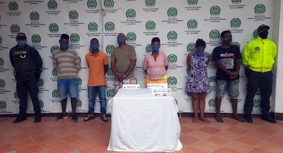 La estructura criminal tenía su accionar en la parte alta del Cerro de La Popa.