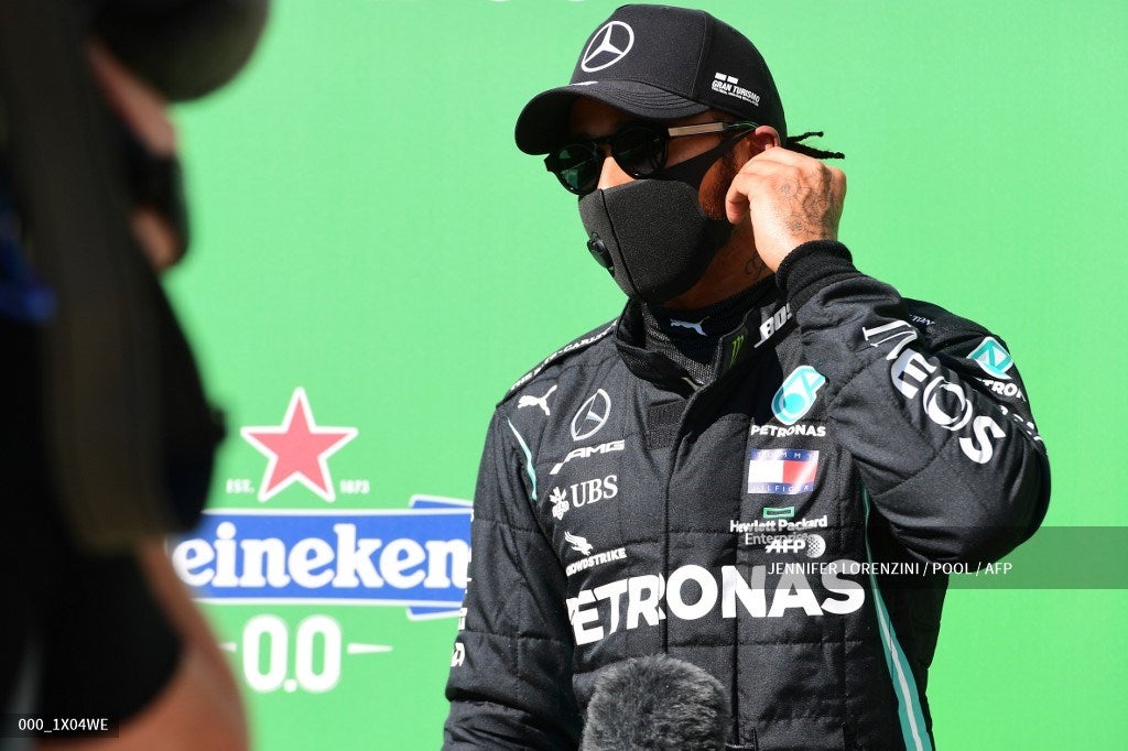 Lewis Hamilton, GP de Italia