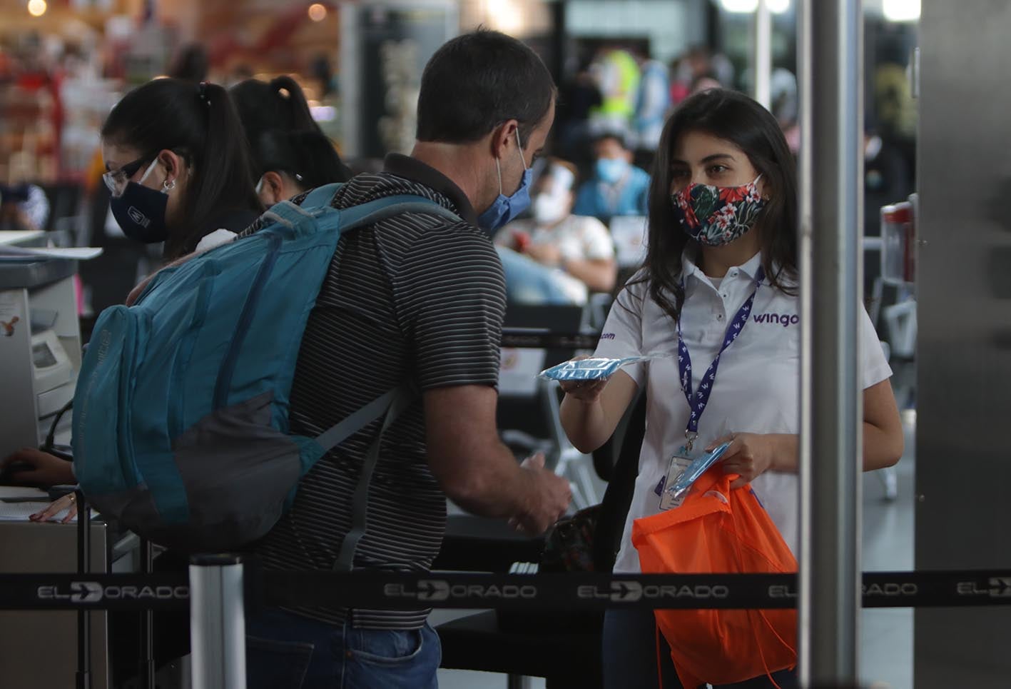 Vuelo Bogotá-Cartagena en pandemia