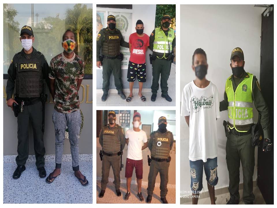 Fueron sorprendidos por Policías