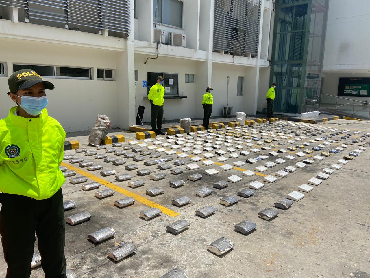 551 kilogramos de clorhidrato de cocaína