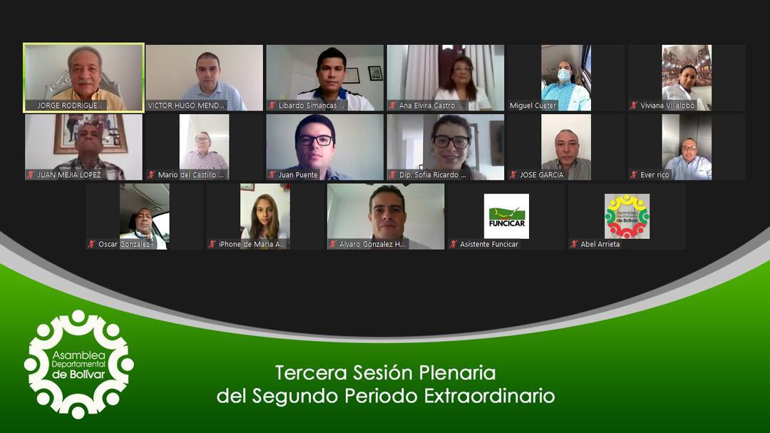 Se socializa ante la Asamblea de Bolívar el Plan Territorial de Salud 2020-2023