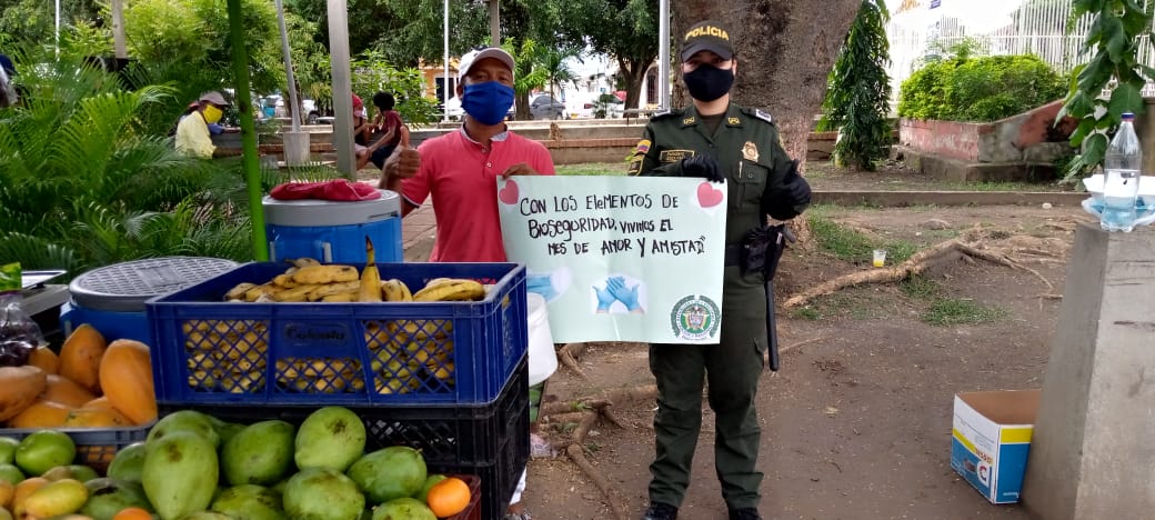 Con elementos de bioseguridad vivimos el mes del Amor y la Amistad