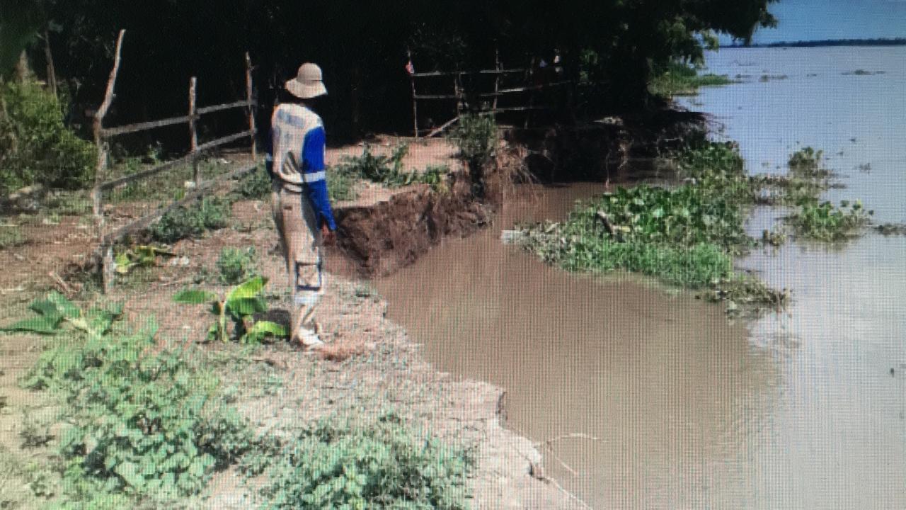 Problemática ambiental en orilla del río Magdalena