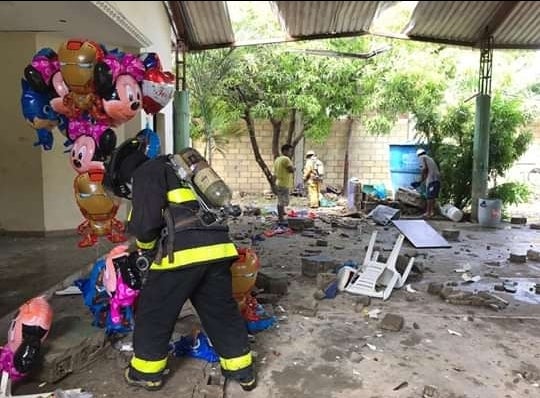 Bomberos, Santa Marta, Magdalena, Explosión