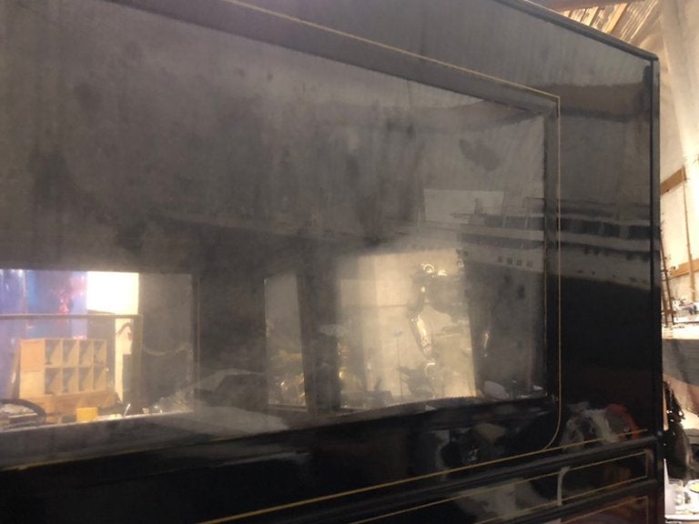 Así se mantiene la mano del Titanic en los estudios de FOX.