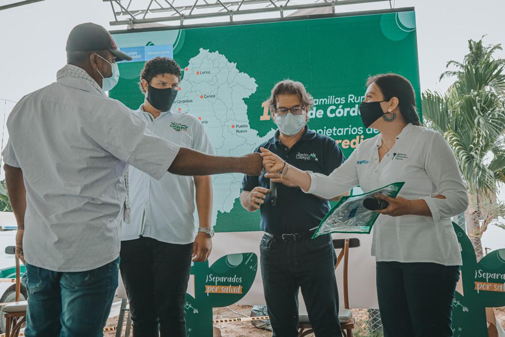 La entrega se llevó a cabo en Los Córdobas