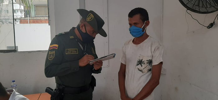 hombre que arrastró a perro en vía de Bolívar