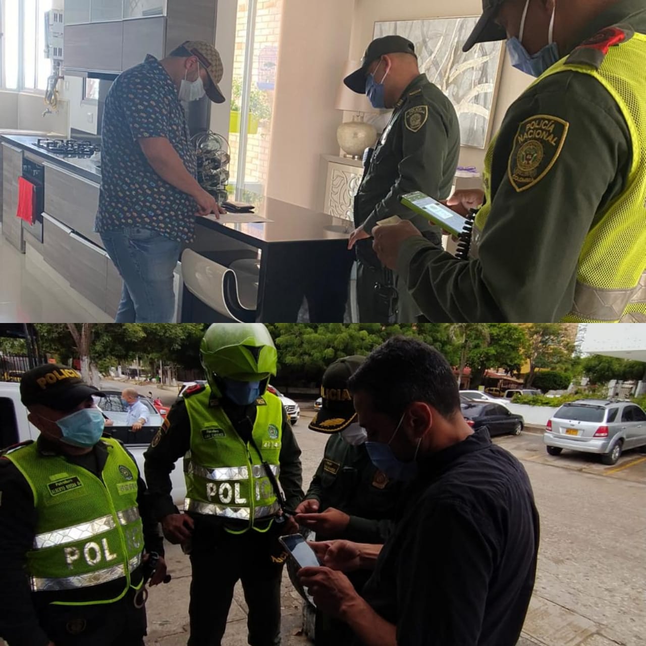 Sancionados por la policía Fiesta Barranquilla