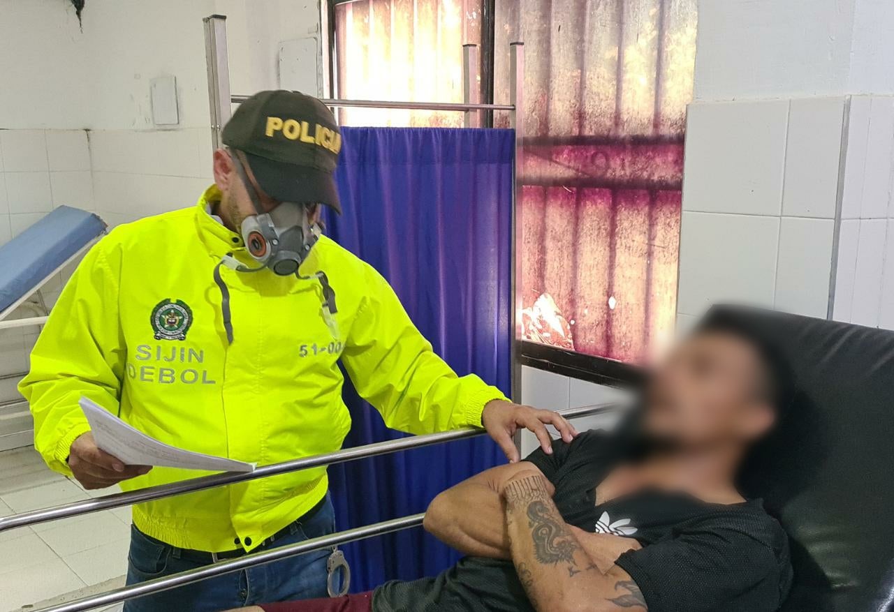 captura por masacre en el carmen de Bolívar