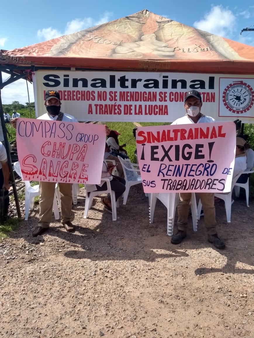 Esta bloqueada la vía férrea que transporta carbón hacia Puertos del Magdalena