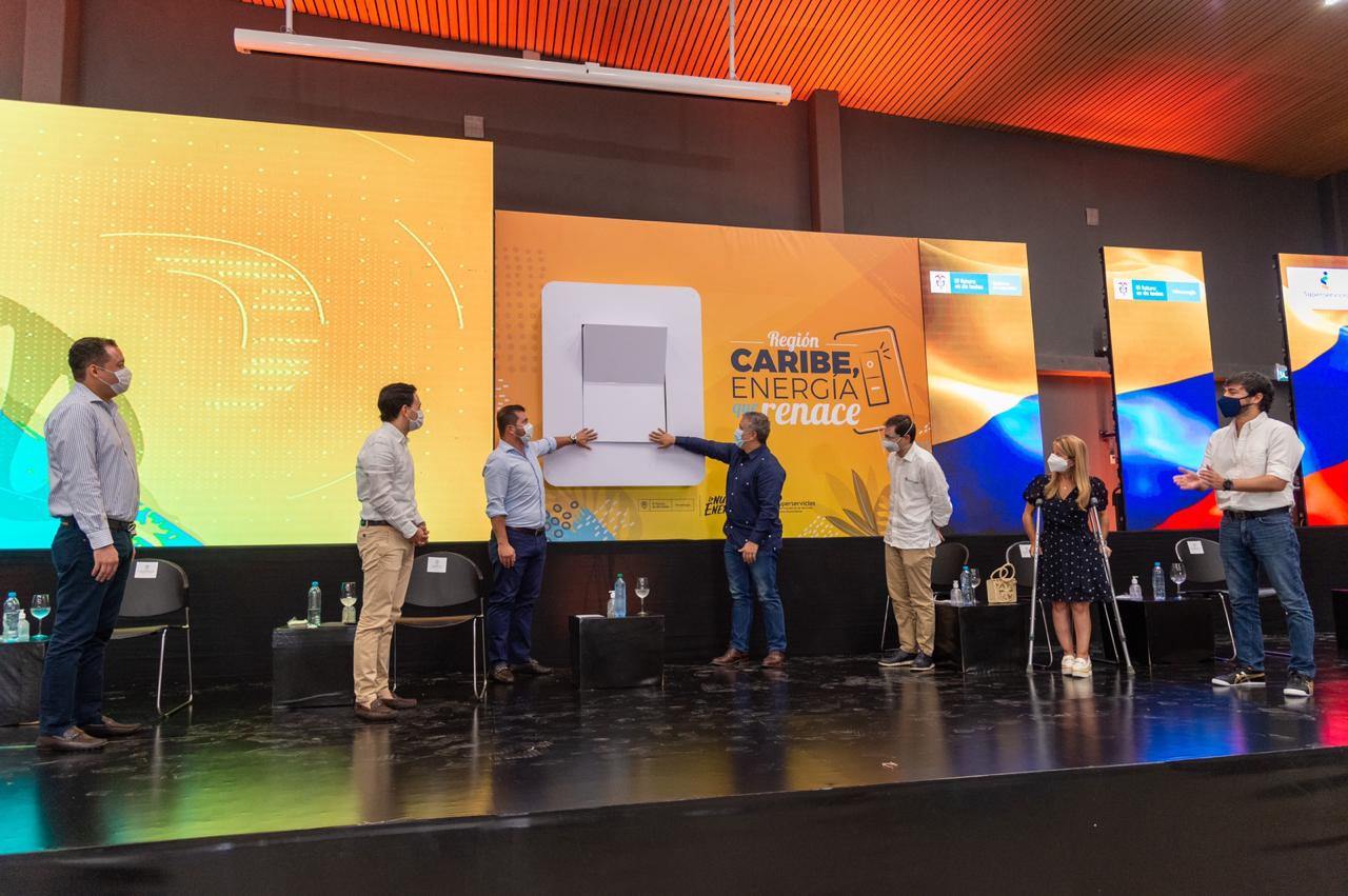 Presidente Ivan Duque y Gerente Caribe Sol Jhon Toro