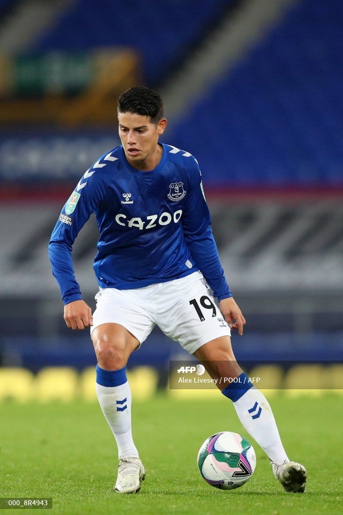James Rodríguez, Everton