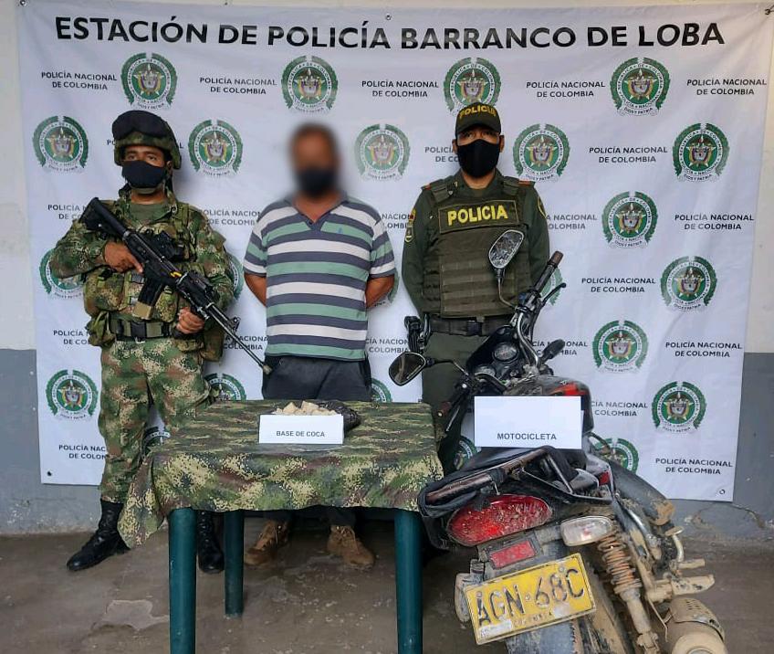 En una bolsa llevaba el estupefaciente