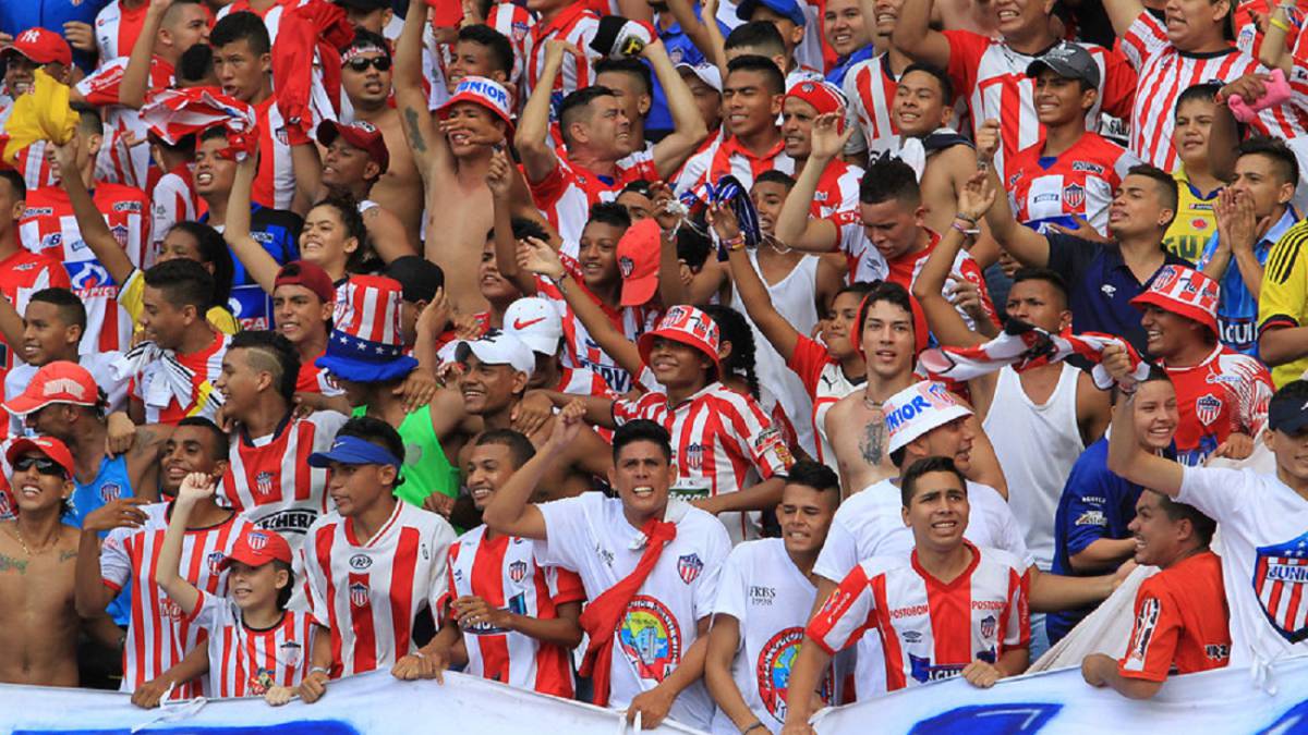 Hinchas de Junior de Barranquilla