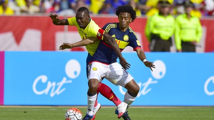 Ecuador vs Colombia - Eliminatorias
