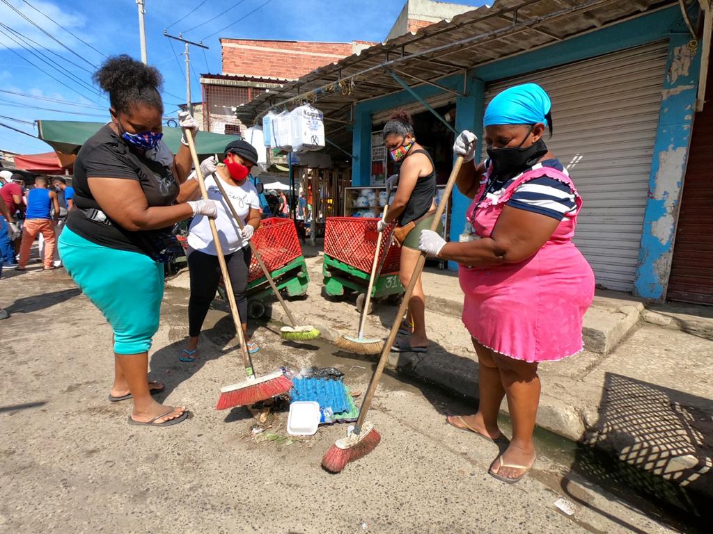 El trabajo comunitario se hizo presente