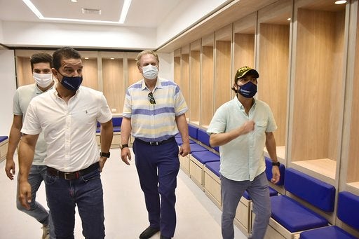 Visita a instalaciones del estadio Metropolitano